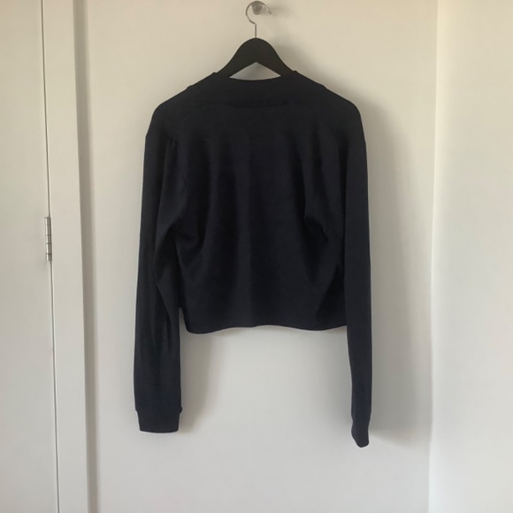 Banana Republic navy bolero cardigan size M - Picture 4 of 7